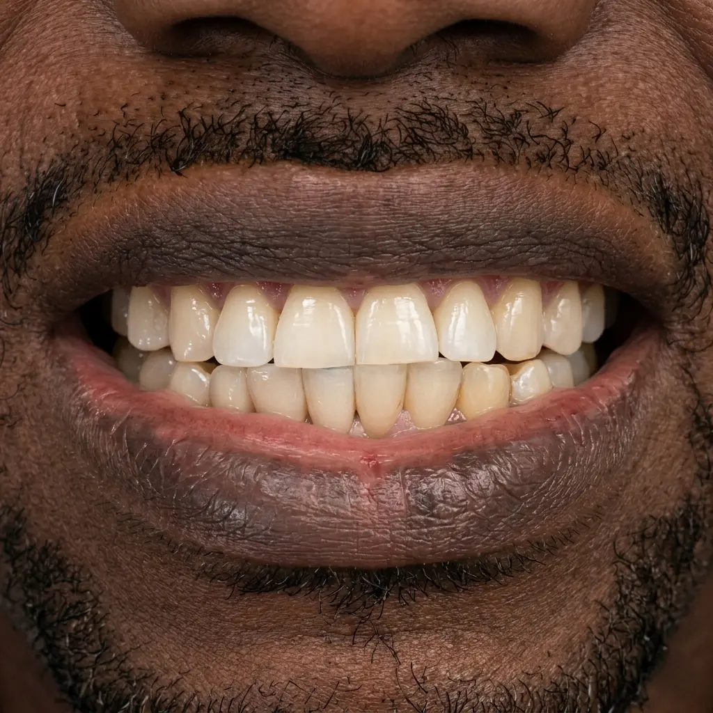 After – Upper Implant Restoration